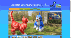 Desktop Screenshot of greshamvet.com